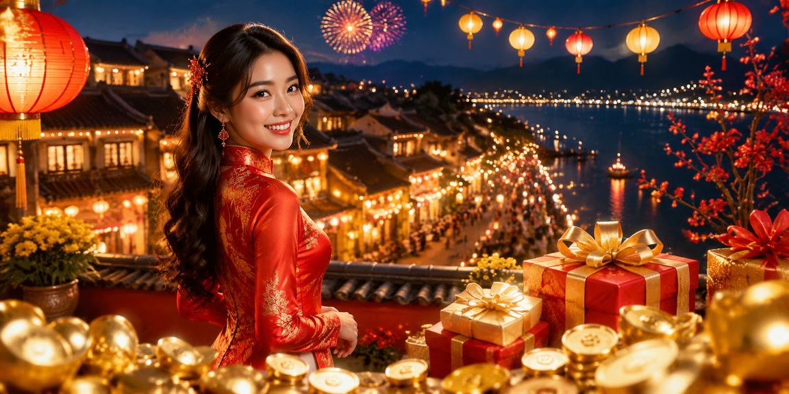 Phong cảnh phố đèn lồng Hội An về đêm